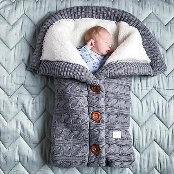 POSHA Infant Knitted Sleepsack Wrap